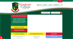 Desktop Screenshot of nendrumcollege.co.uk