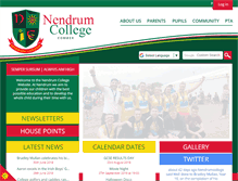 Tablet Screenshot of nendrumcollege.co.uk